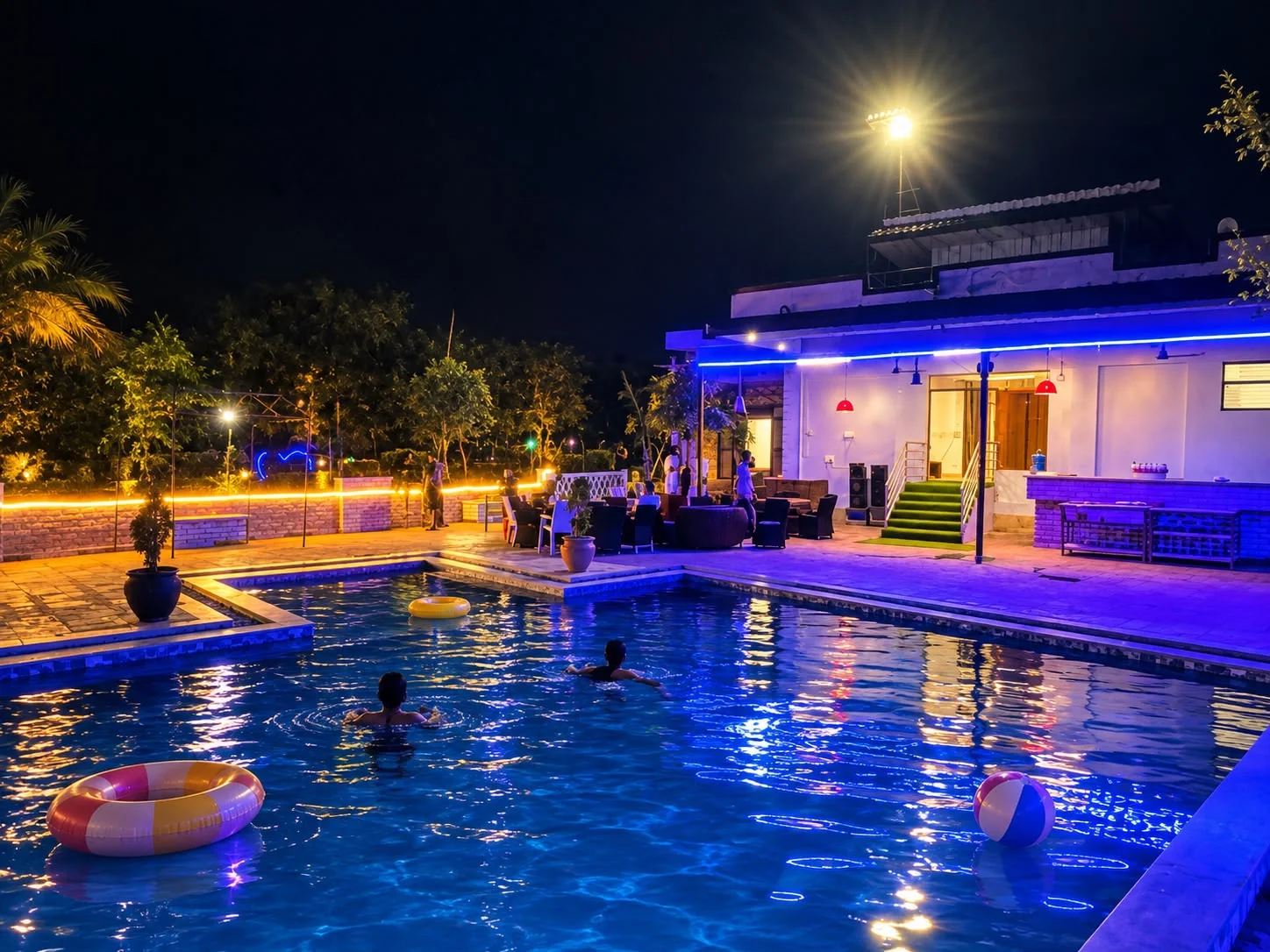 The Night Farm house